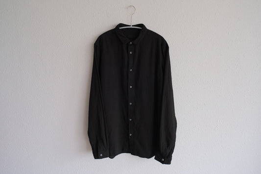 MITTAN / カディシャツ 黒 SH-81 / unisex