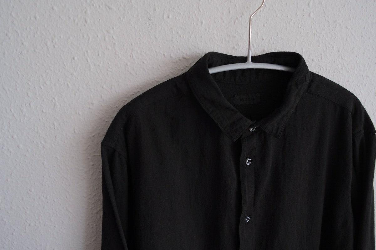 MITTAN / カディシャツ 黒 SH-81 / unisex