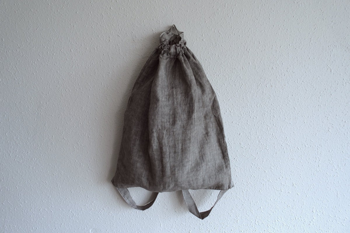 MITTAN / 大麻リュック高密度 松煙 BA-32B