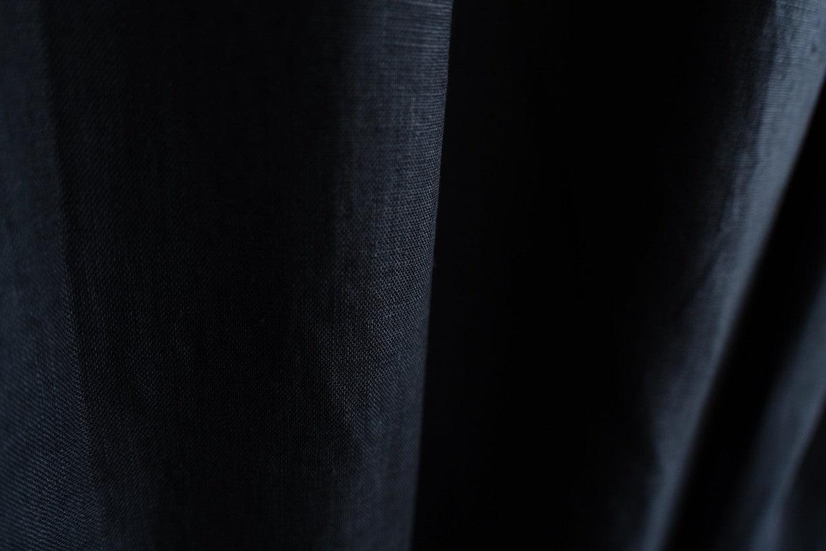 MITTAN / 大麻ロング2 墨黒 PT-118 / unisex