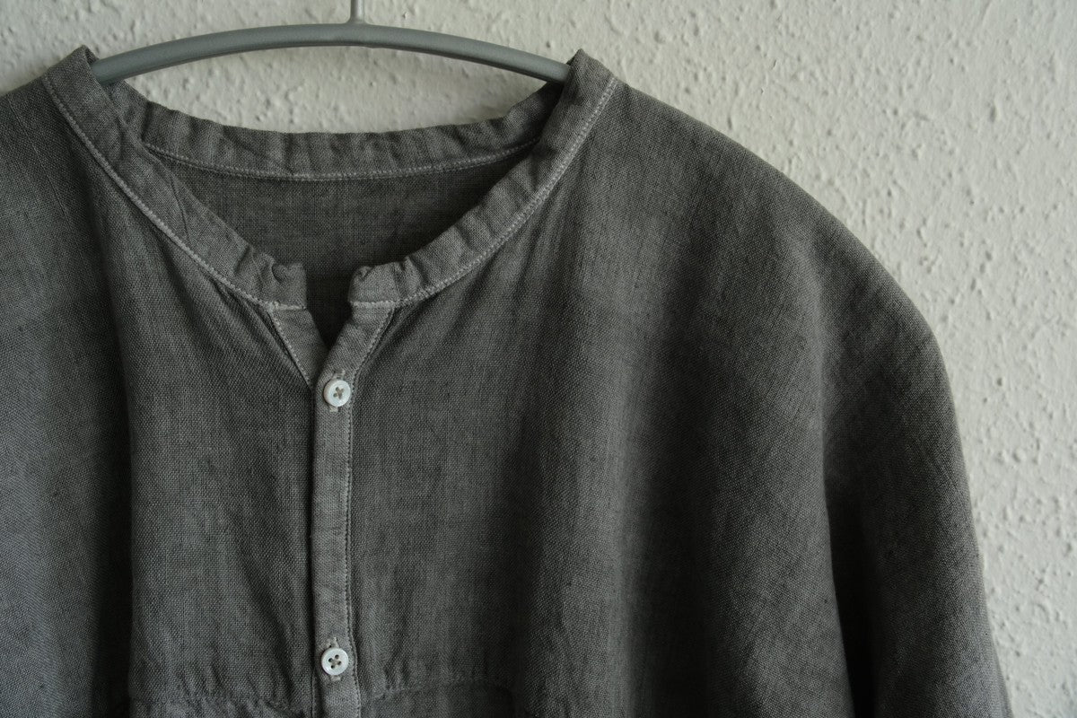 MITTAN / 半袖カディシャツ 松煙 SH-90B / unisex