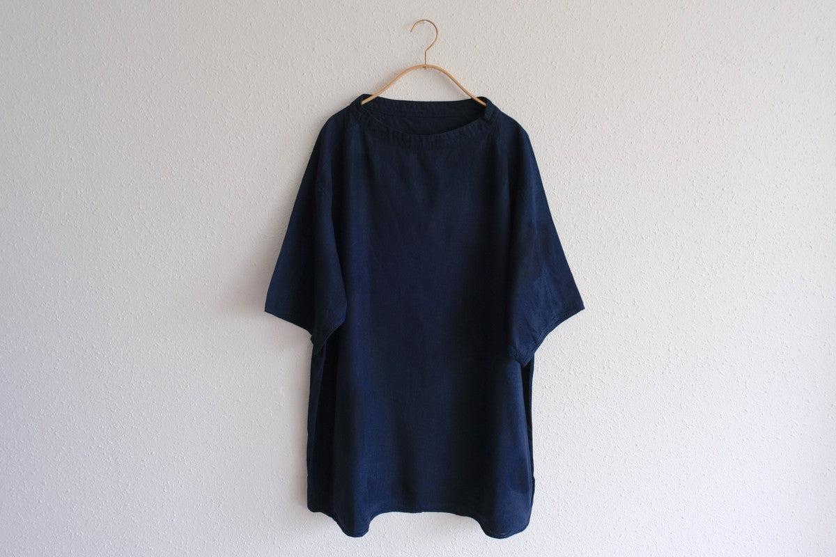 MITTAN / 竹プルオーバー 藍（濃） SH-89DC / unisex