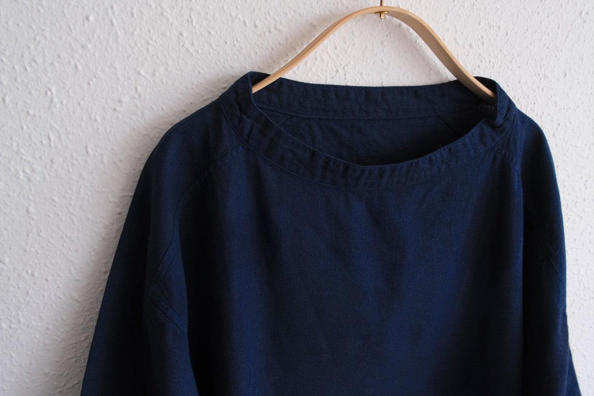 MITTAN / 竹プルオーバー 藍（濃） SH-89DC / unisex