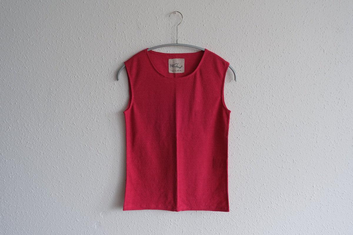 リネンコットンアンダーウェア ノースリーブ｜レディース｜スリーズ