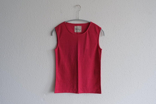 リネンコットンアンダーウェア ノースリーブ｜レディース｜スリーズ