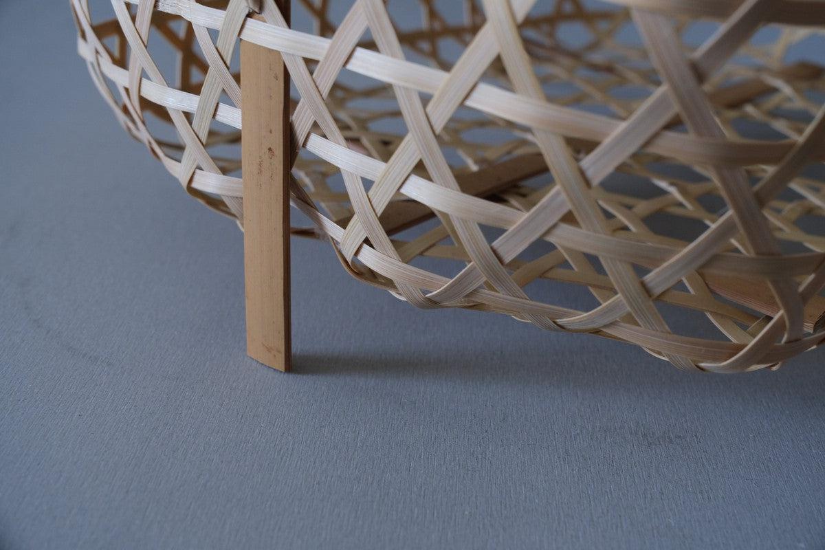 竹の食器水切りかご