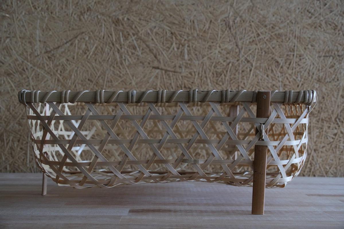 竹の食器水切りかご