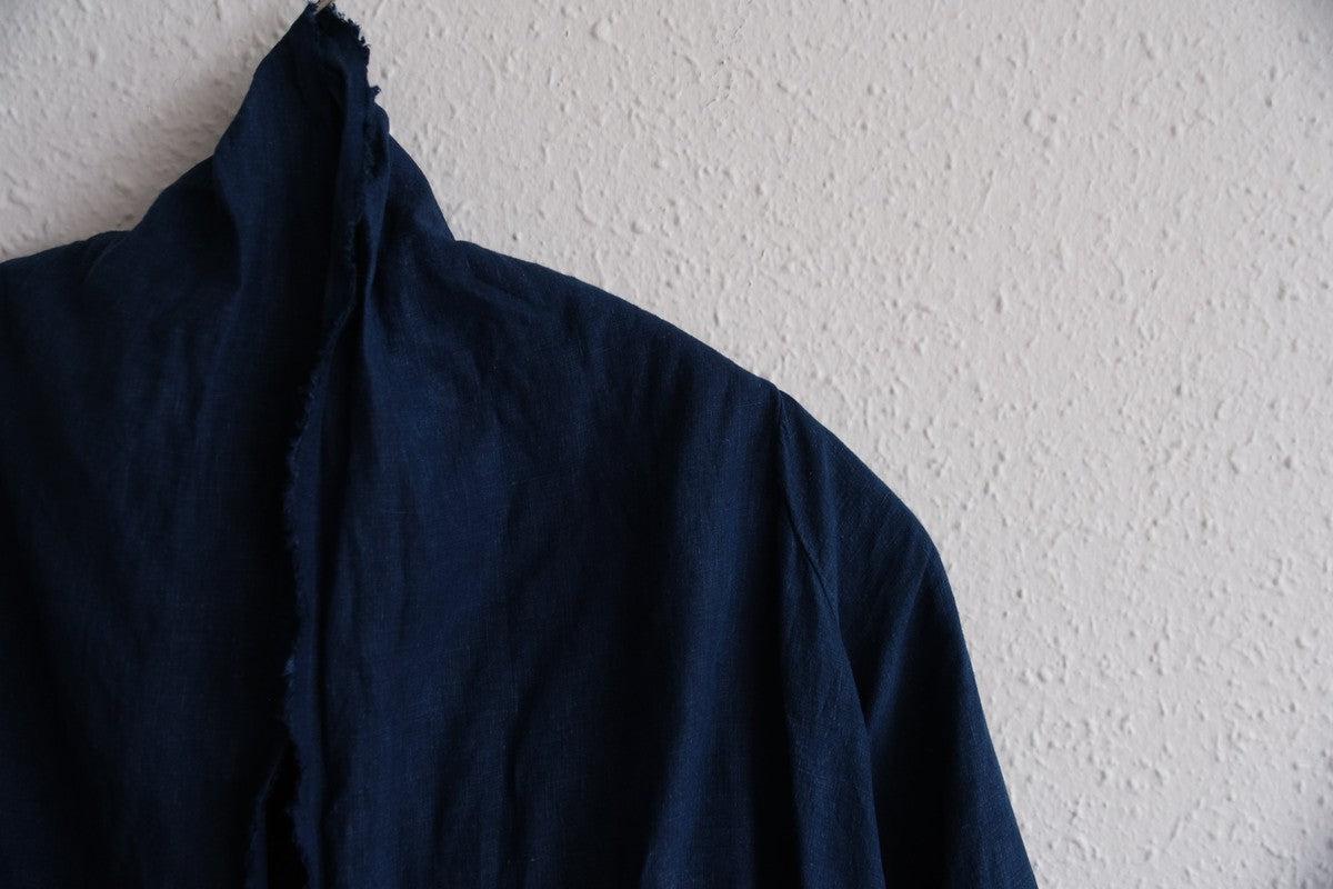 MITTAN / 大麻羽織 高密度 藍（濃） JK-91DC / unisex