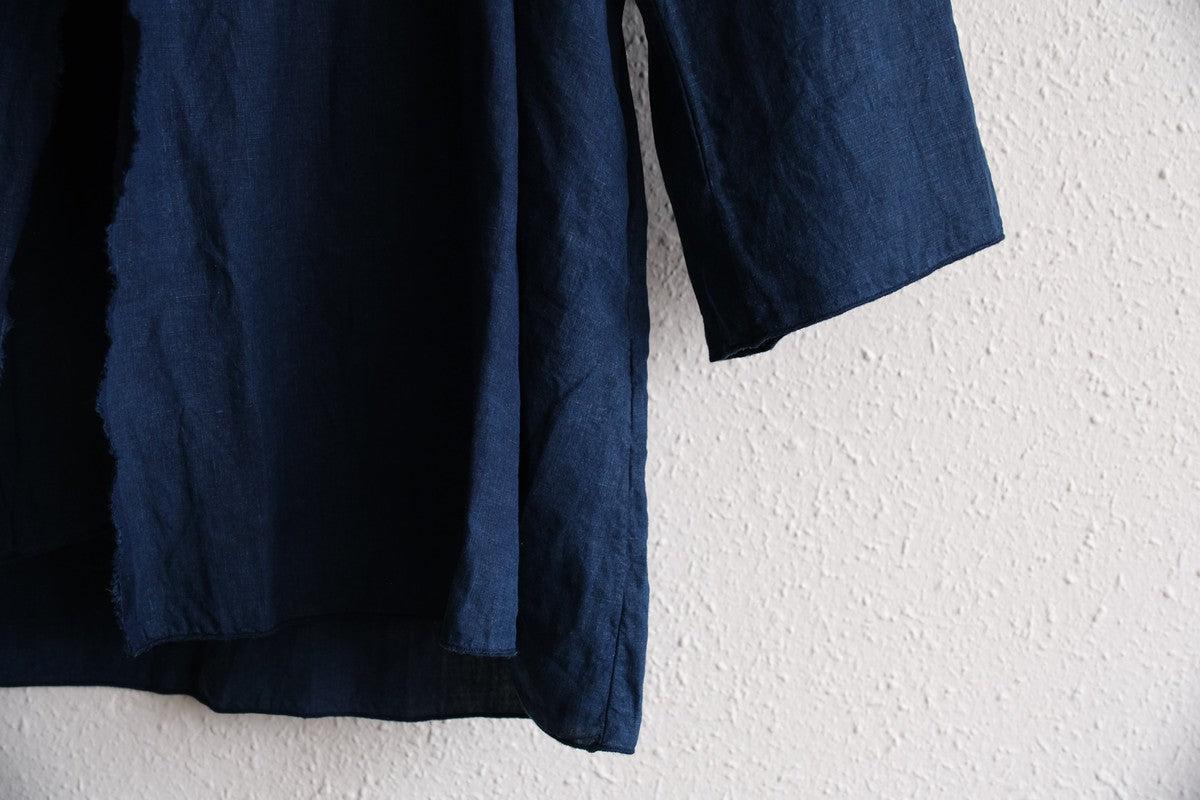 MITTAN / 大麻羽織 高密度 藍（濃） JK-91DC / unisex