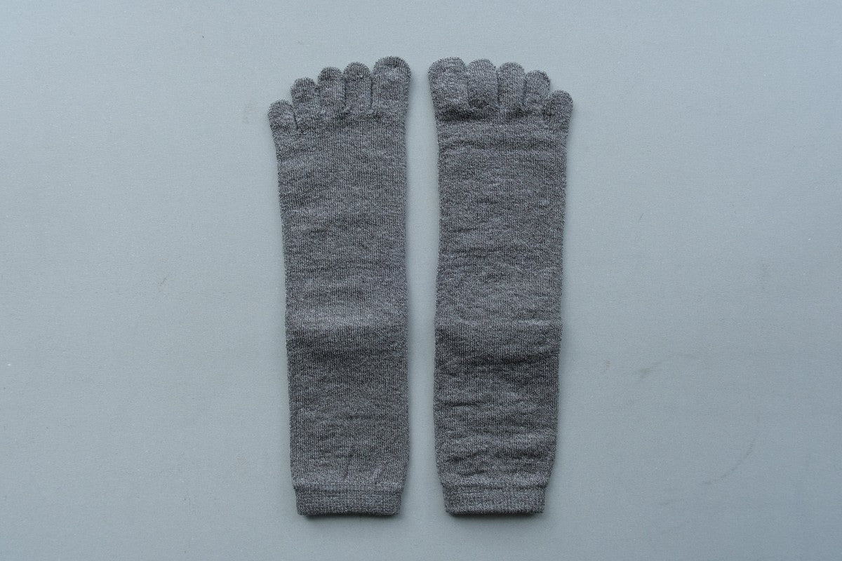 リネンキュプラ 5本指ソックス｜22-24cm｜7色