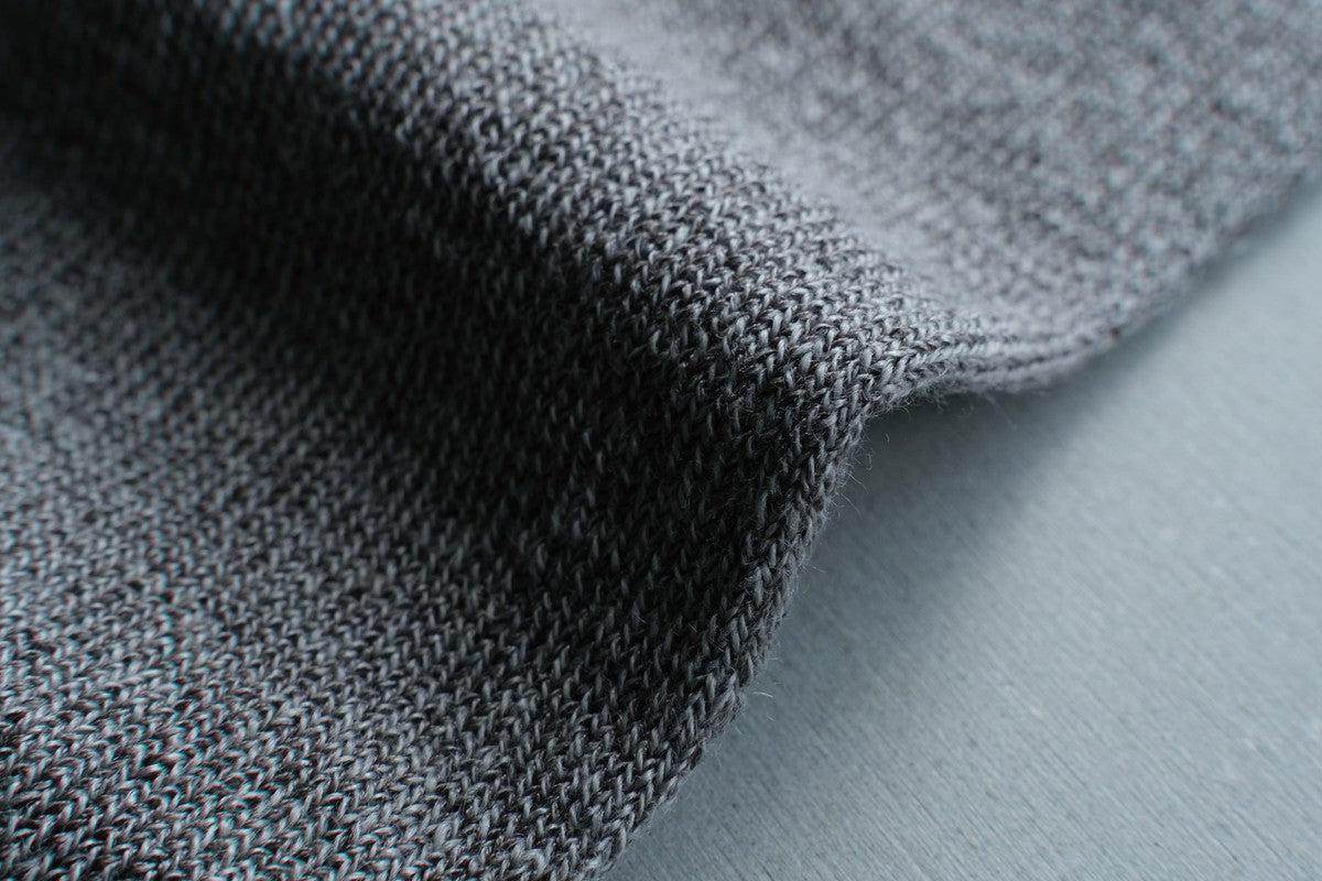 リネンキュプラ 5本指ソックス｜22-24cm｜ダークグレー