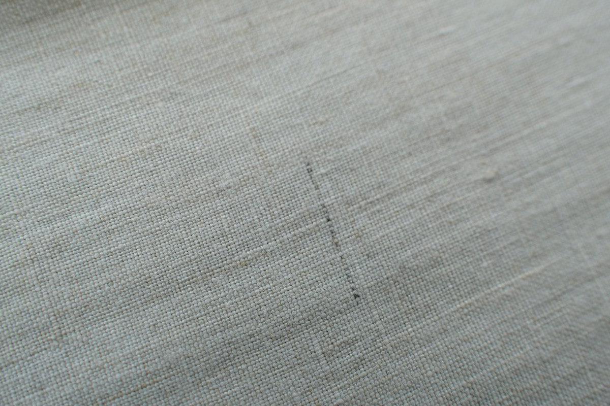 ヘンプハンカチ 生成り×ベージュ