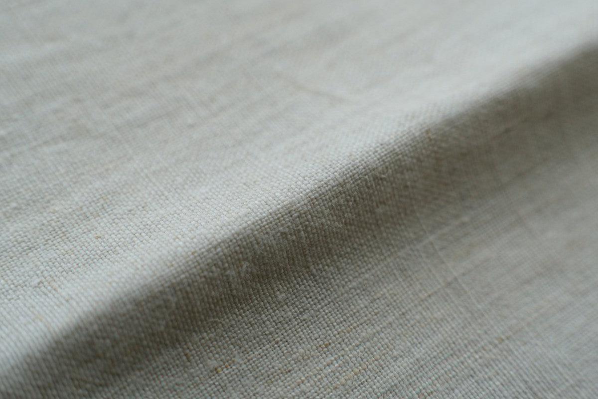 ヘンプハンカチ 生成り×ベージュ