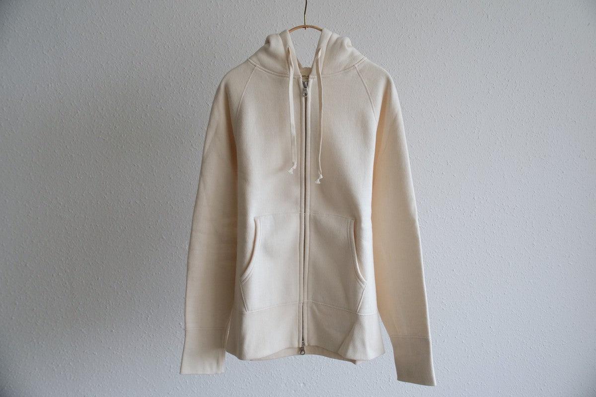 yohaku 裏起毛ラグランジップパーカー キナリ｜unisex 3 size