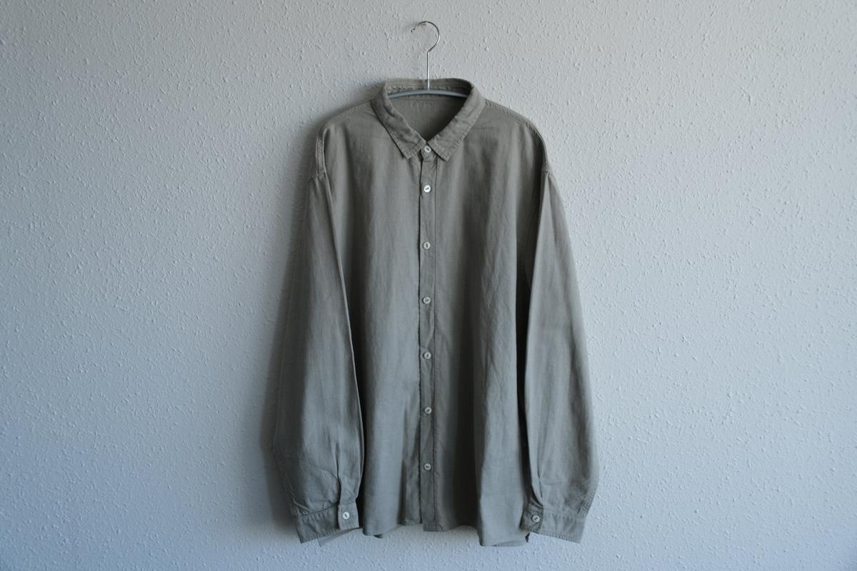 MITTAN / 竹シャツ 蓬 SH-99C / unisex