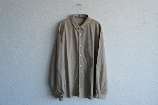 MITTAN / 竹シャツ 胡桃 SH-99C / unisex