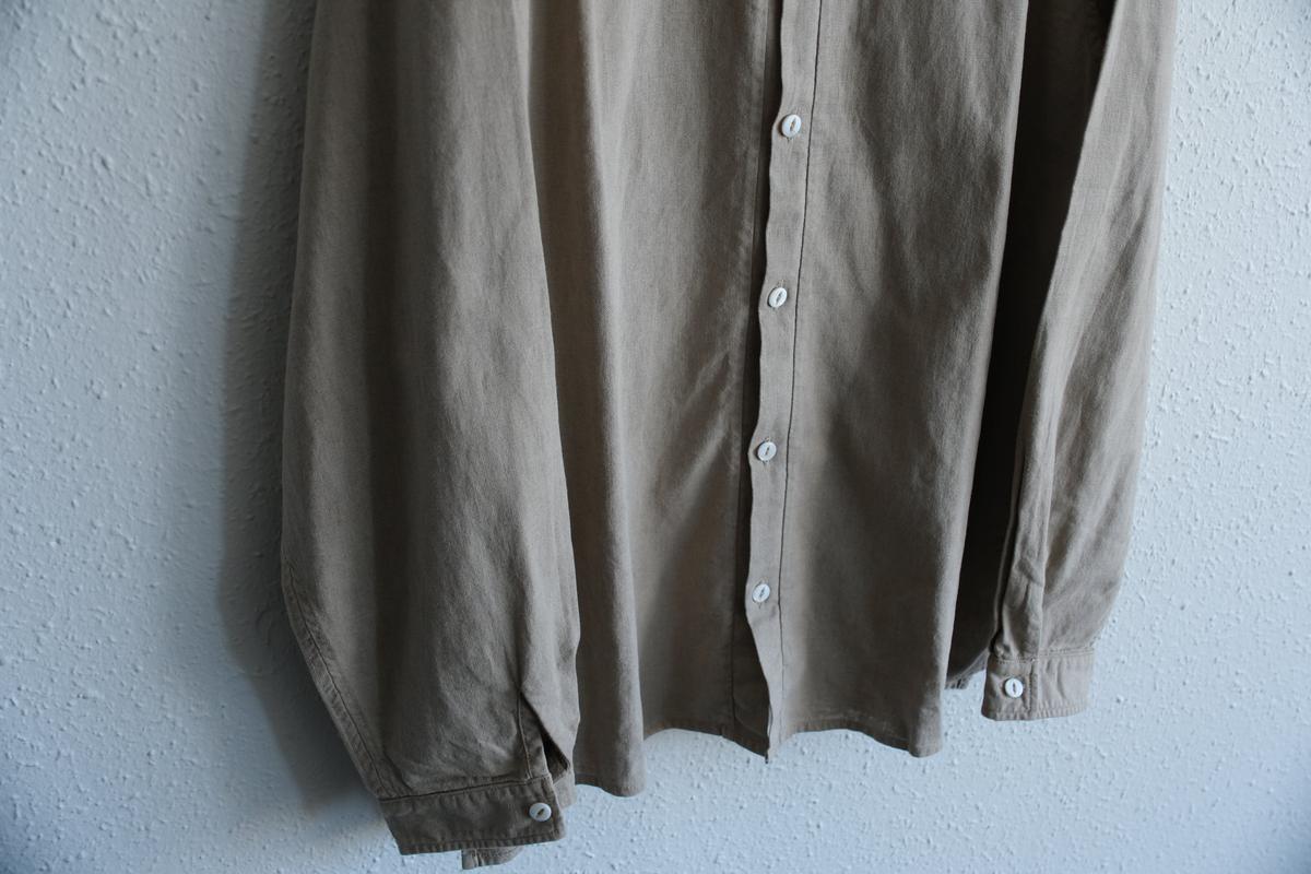 MITTAN / 竹シャツ 胡桃 SH-99C / unisex