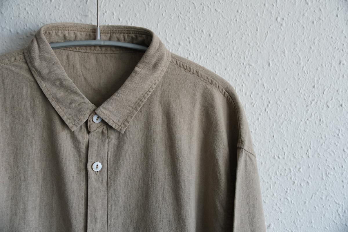 MITTAN / 竹シャツ 胡桃 SH-99C / unisex