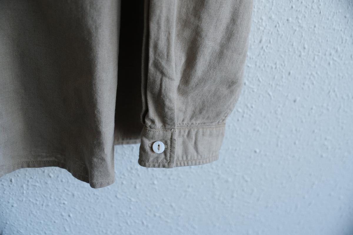 MITTAN / 竹シャツ 胡桃 SH-99C / unisex