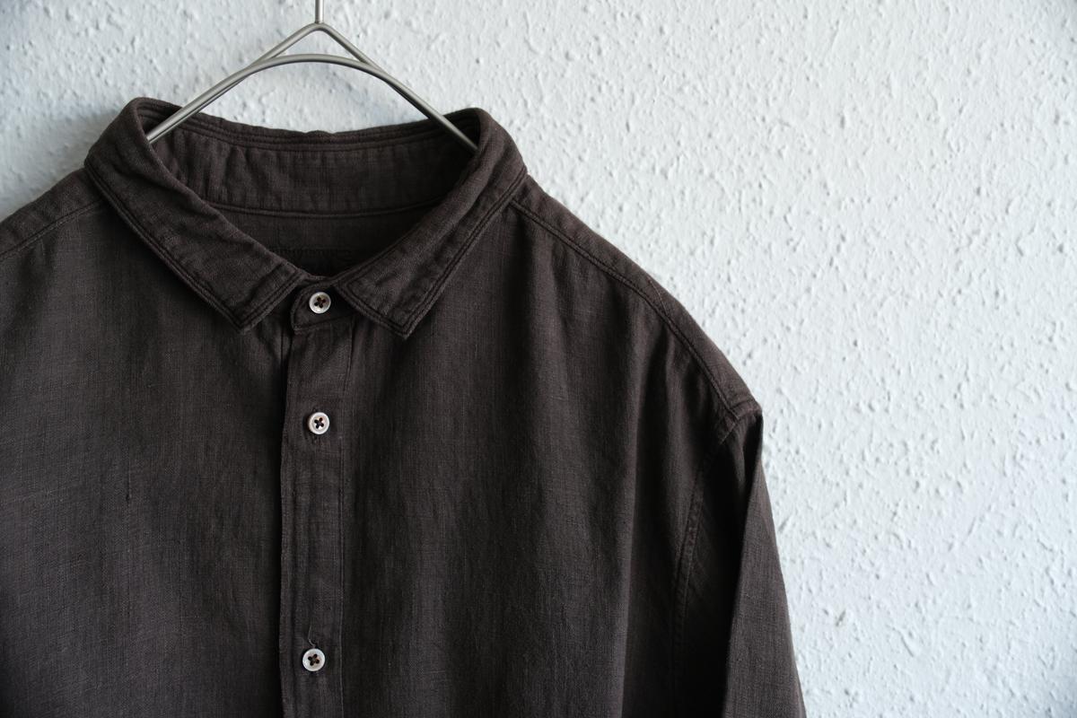 MITTAN / カディシャツ 泥染 SH-81M / unisex