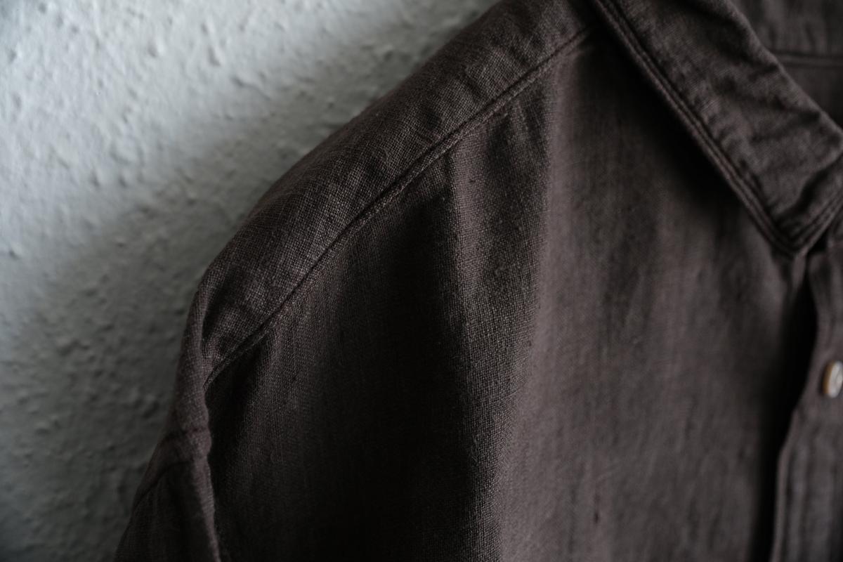 MITTAN / カディシャツ 泥染 SH-81M / unisex