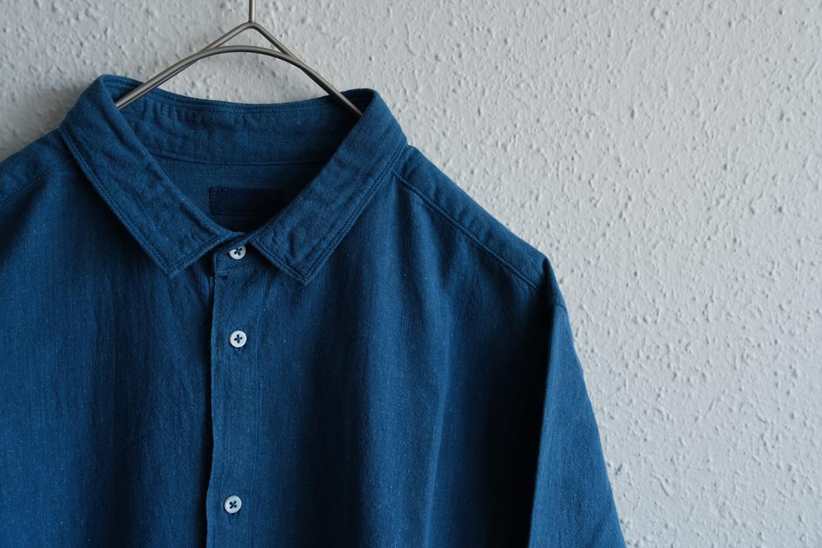 MITTAN / カディシャツ 藍 SH-81C / unisex