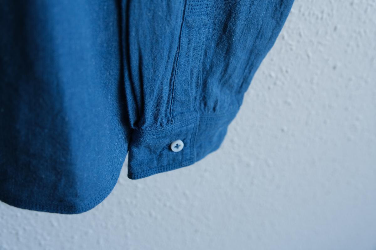 MITTAN / カディシャツ 藍 SH-81C / unisex