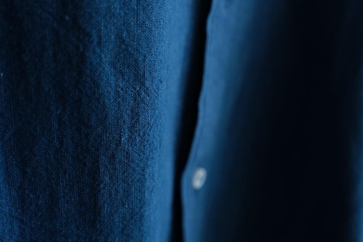 MITTAN / カディシャツ 藍 SH-81C / unisex