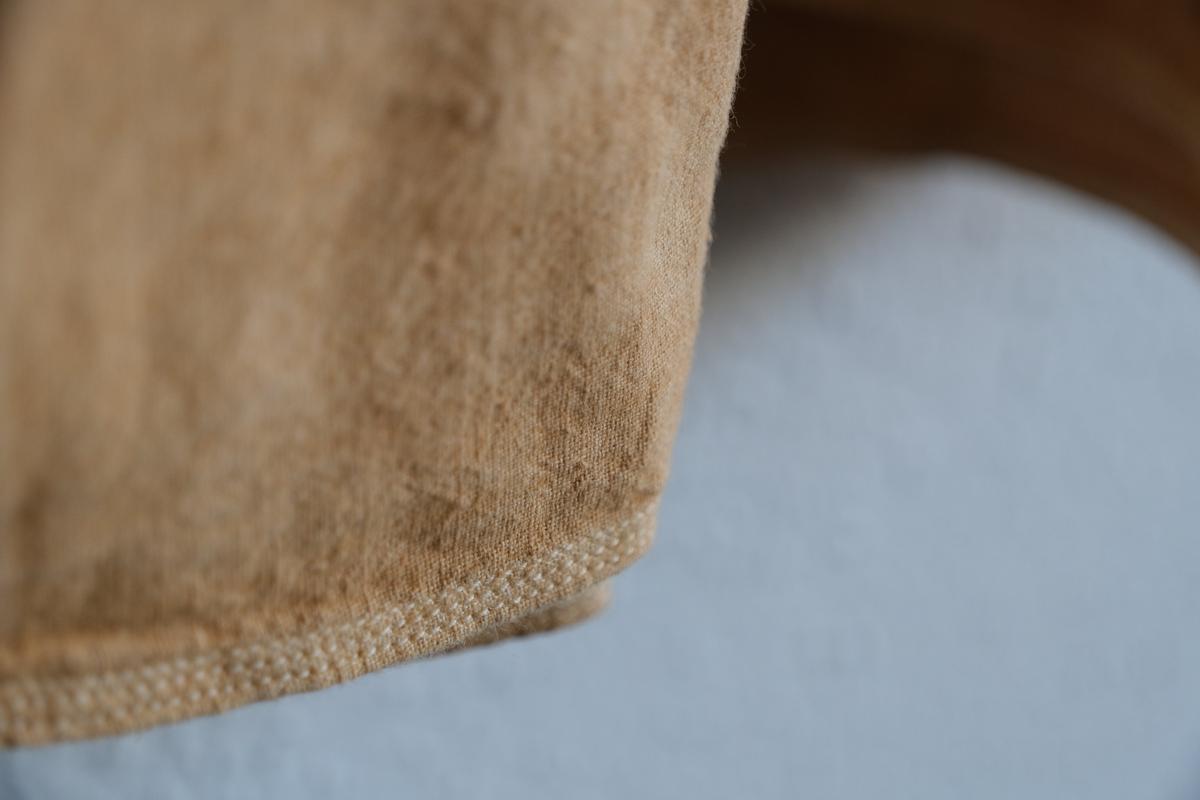 MITTAN / カディシャツ ベンガラ山吹 SH-81B / unisex