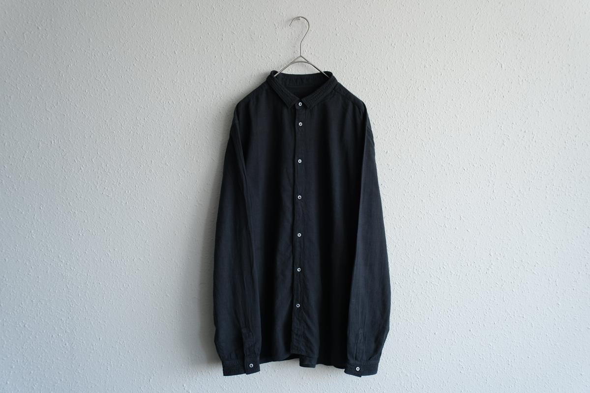 MITTAN / カディシャツ 墨黒（補強）SH-81H / unisex