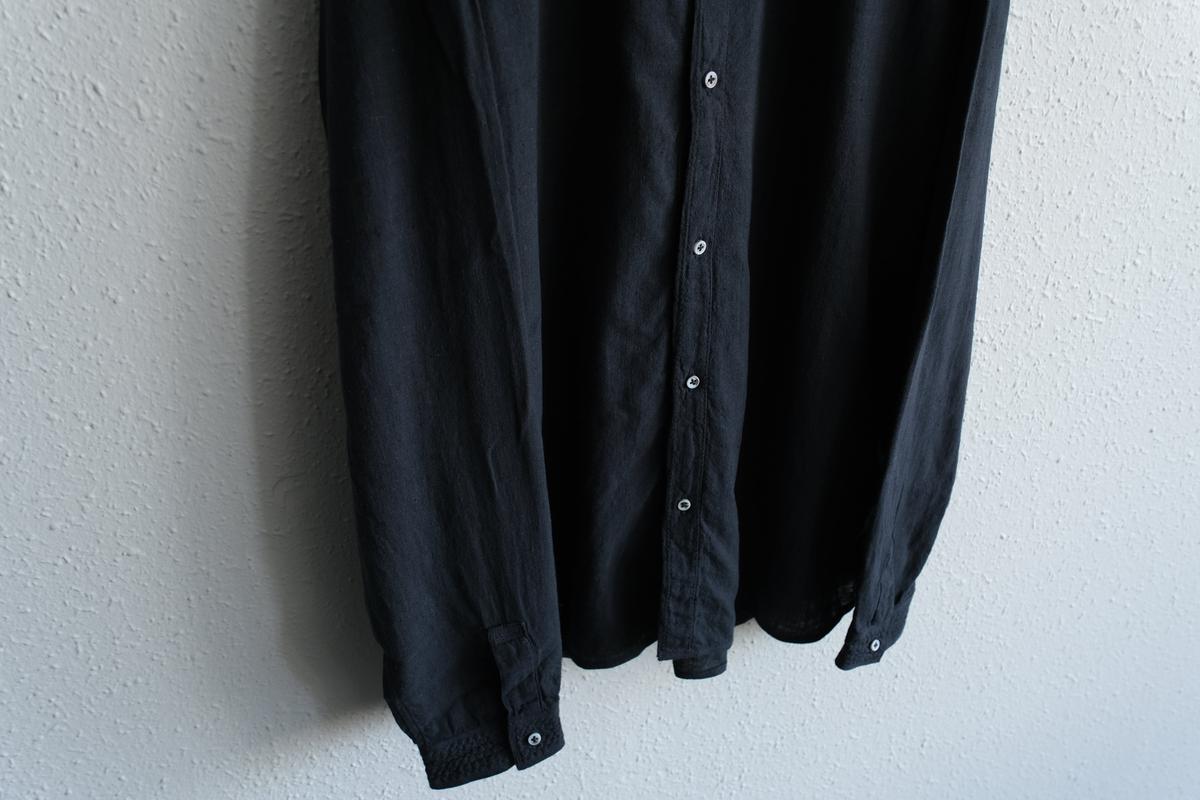 MITTAN / カディシャツ 墨黒（補強）SH-81H / unisex