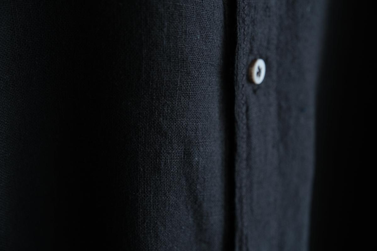 MITTAN / カディシャツ 墨黒（補強）SH-81H / unisex