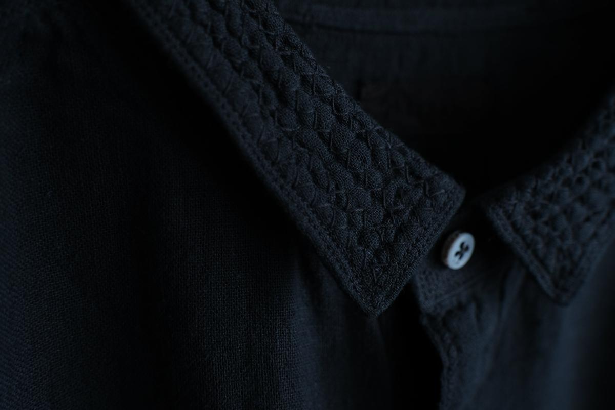 MITTAN / カディシャツ 墨黒（補強）SH-81H / unisex