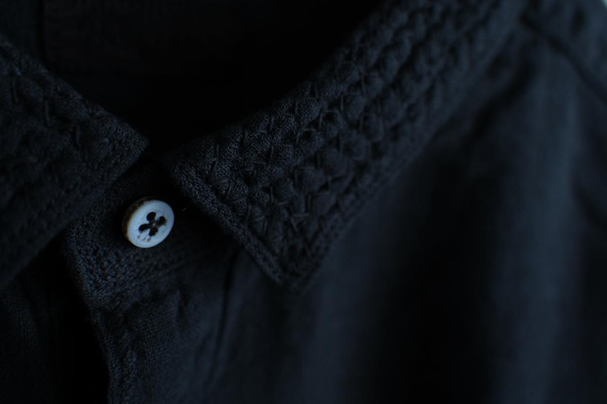 MITTAN / カディシャツ 墨黒（補強）SH-81H / unisex