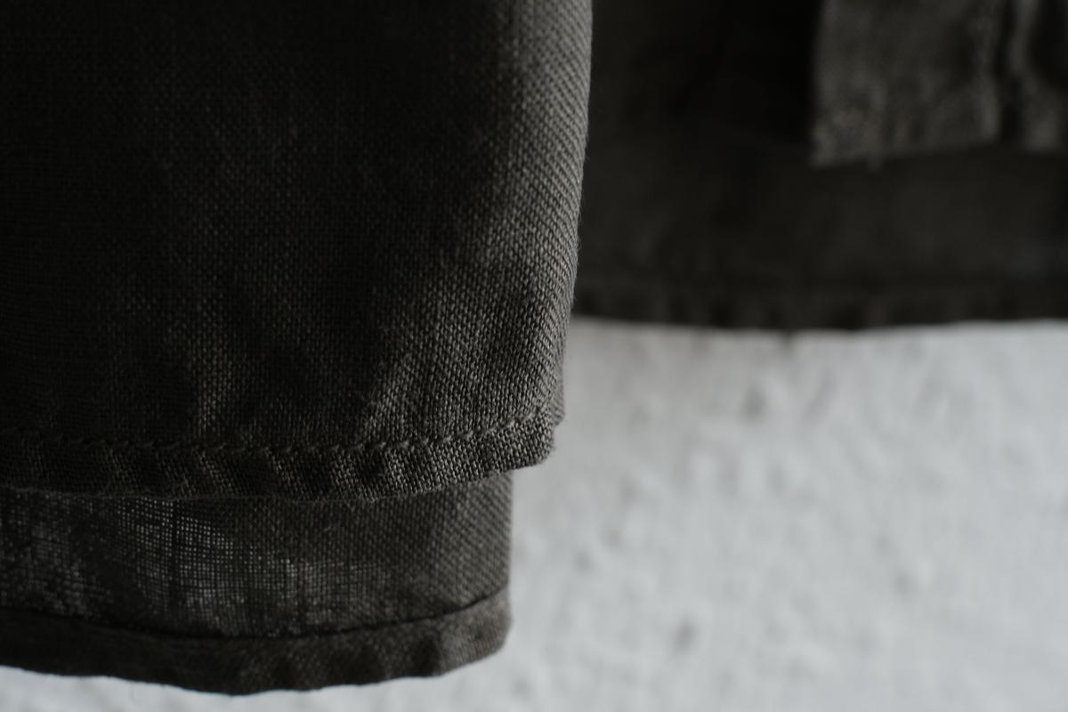 MITTAN / 大麻シャツ 蓬（濃） SH-132DC / unisex