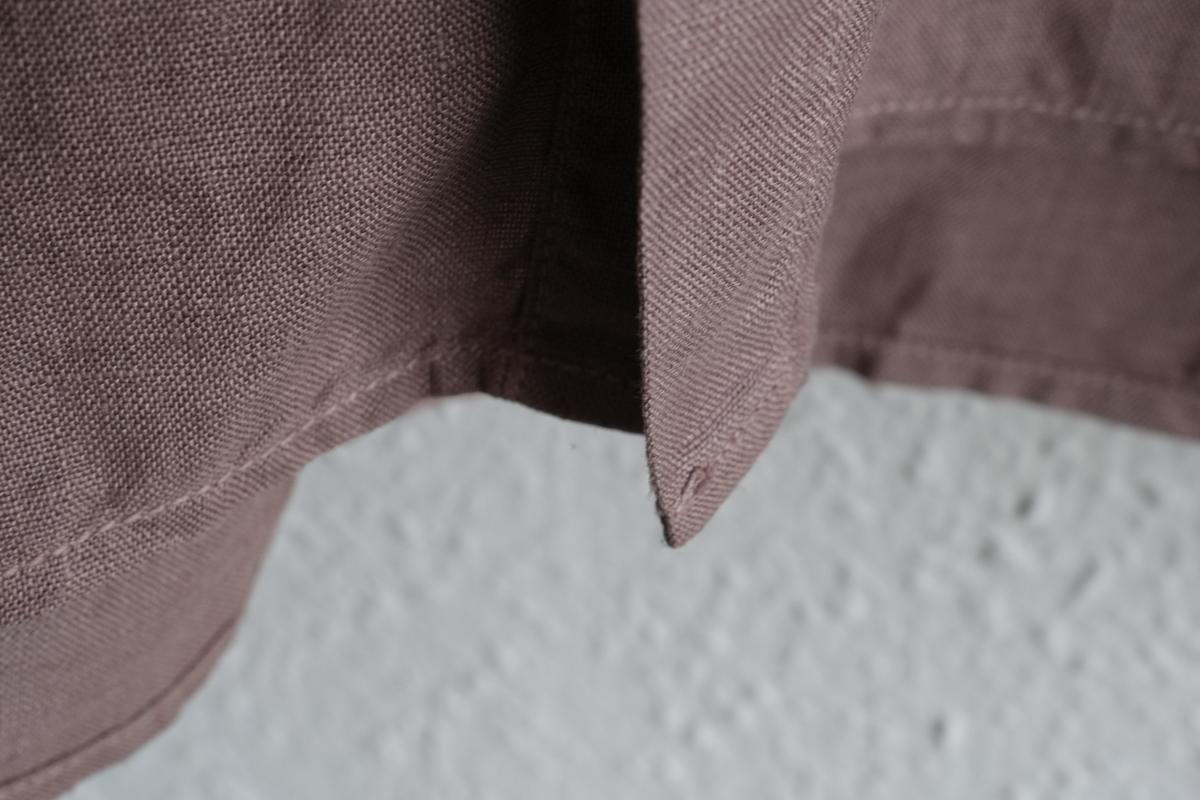 MITTAN / 大麻シャツ 栃の実（濃） SH-132DC / unisex