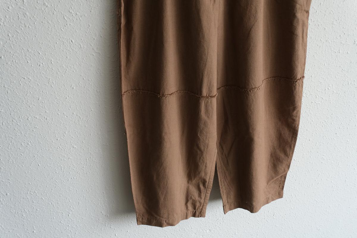 MITTAN / 竹パンツ 胡桃（濃） PT-147DC / unisex