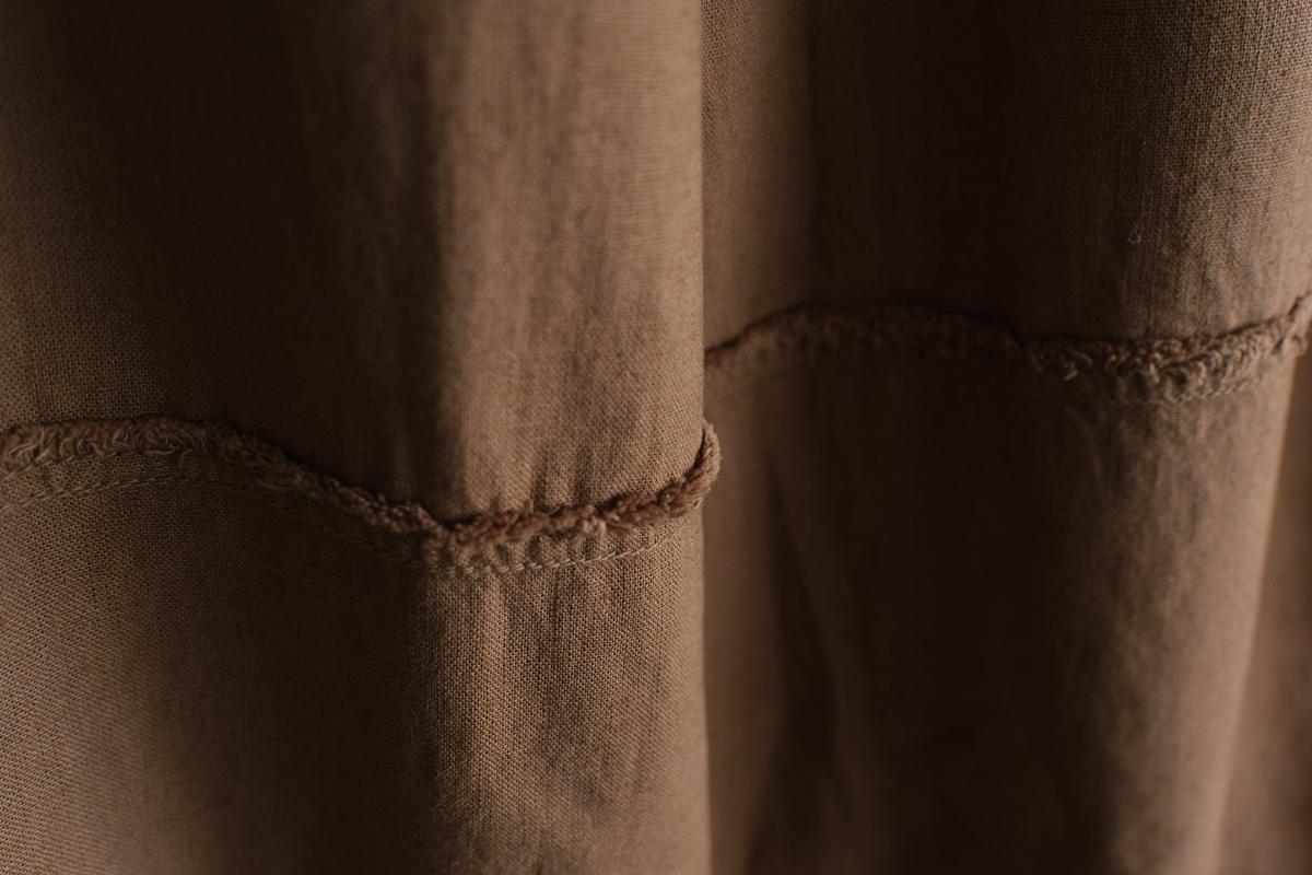 MITTAN / 竹パンツ 胡桃（濃） PT-147DC / unisex