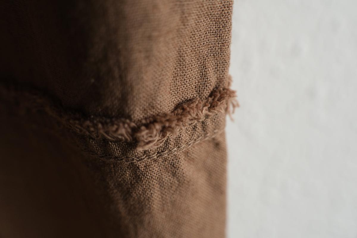 MITTAN / 竹パンツ 胡桃（濃） PT-147DC / unisex