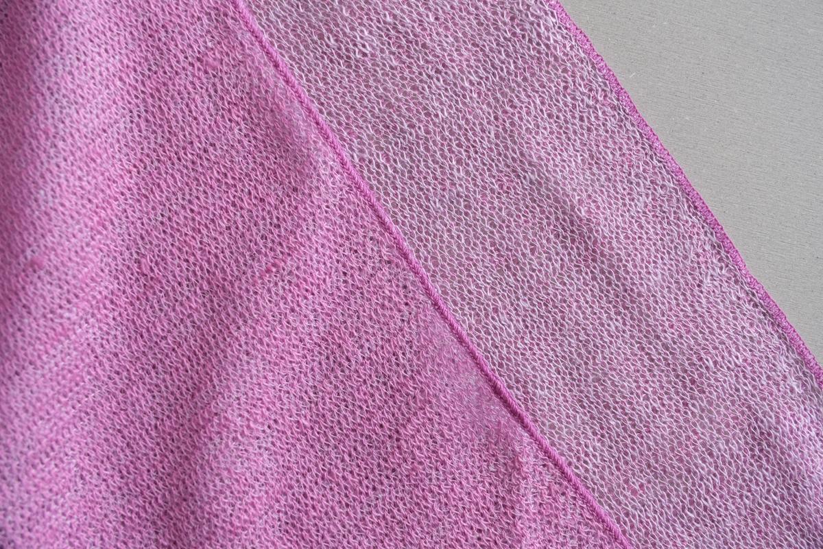 リネンニットストール｜ベルフラワー×ベニフジ