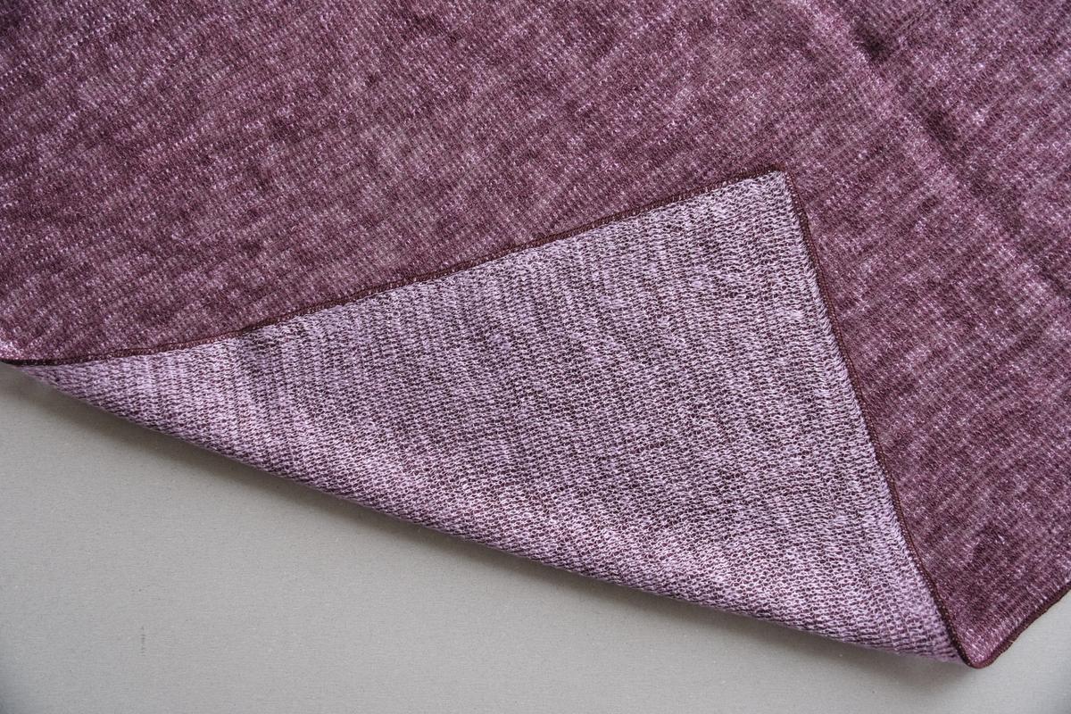 リネンニットストール｜ローズレッド×ベニフジ