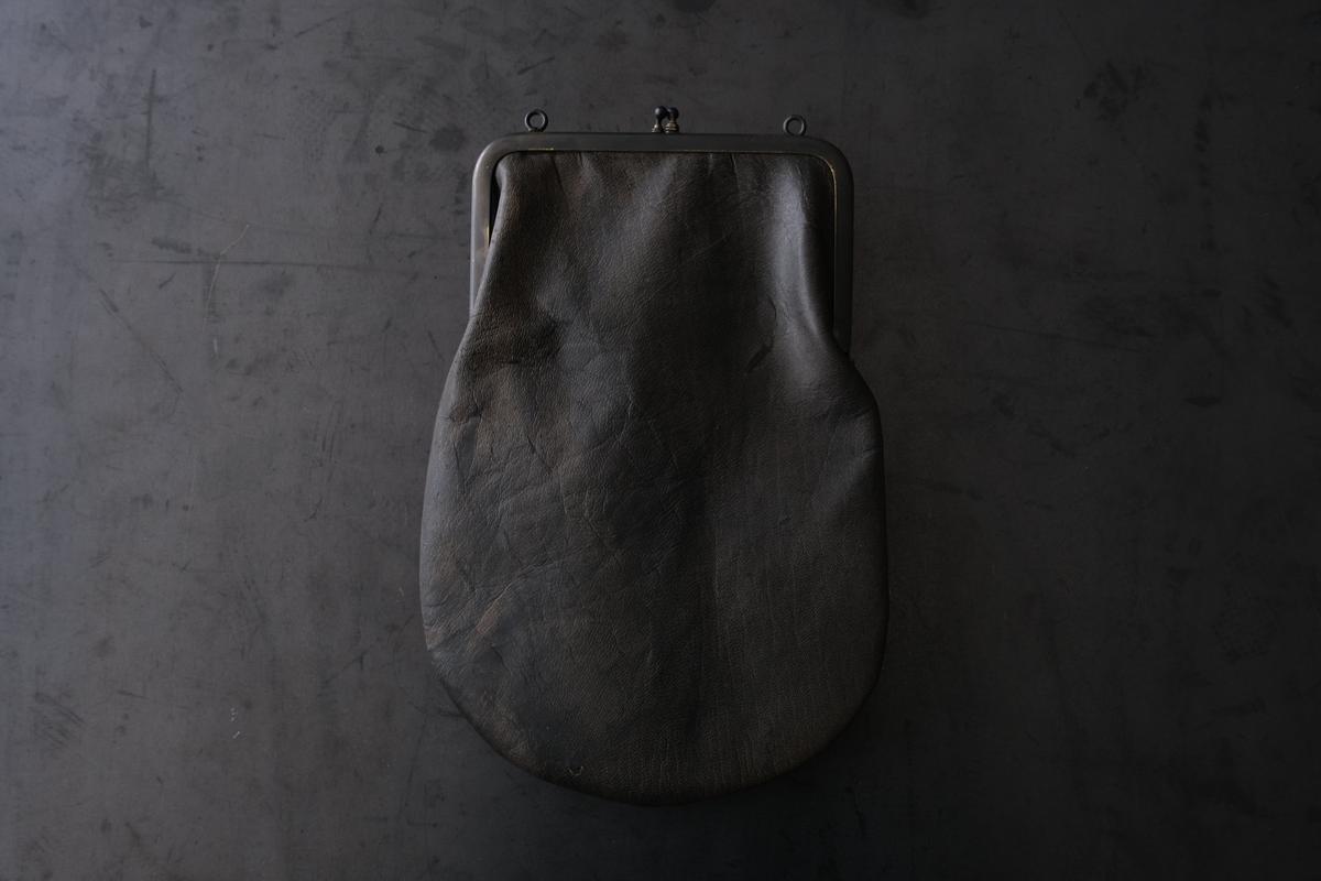 frame porch SLAO-51 ＜鹿革 墨染 / 滋賀-11＞