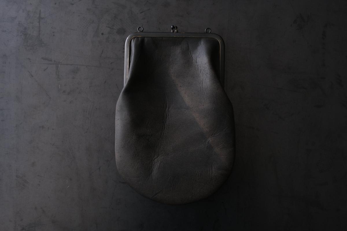 frame porch SLAO-51 ＜鹿革 墨染 / 滋賀-11＞