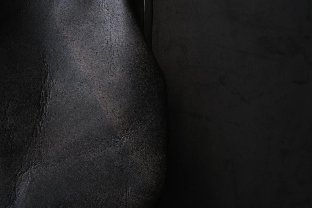 frame porch SLAO-51 ＜鹿革 墨染 / 滋賀-11＞