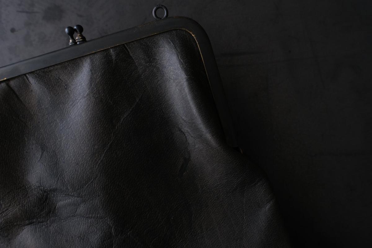 frame porch SLAO-51 ＜鹿革 墨染 / 滋賀-11＞