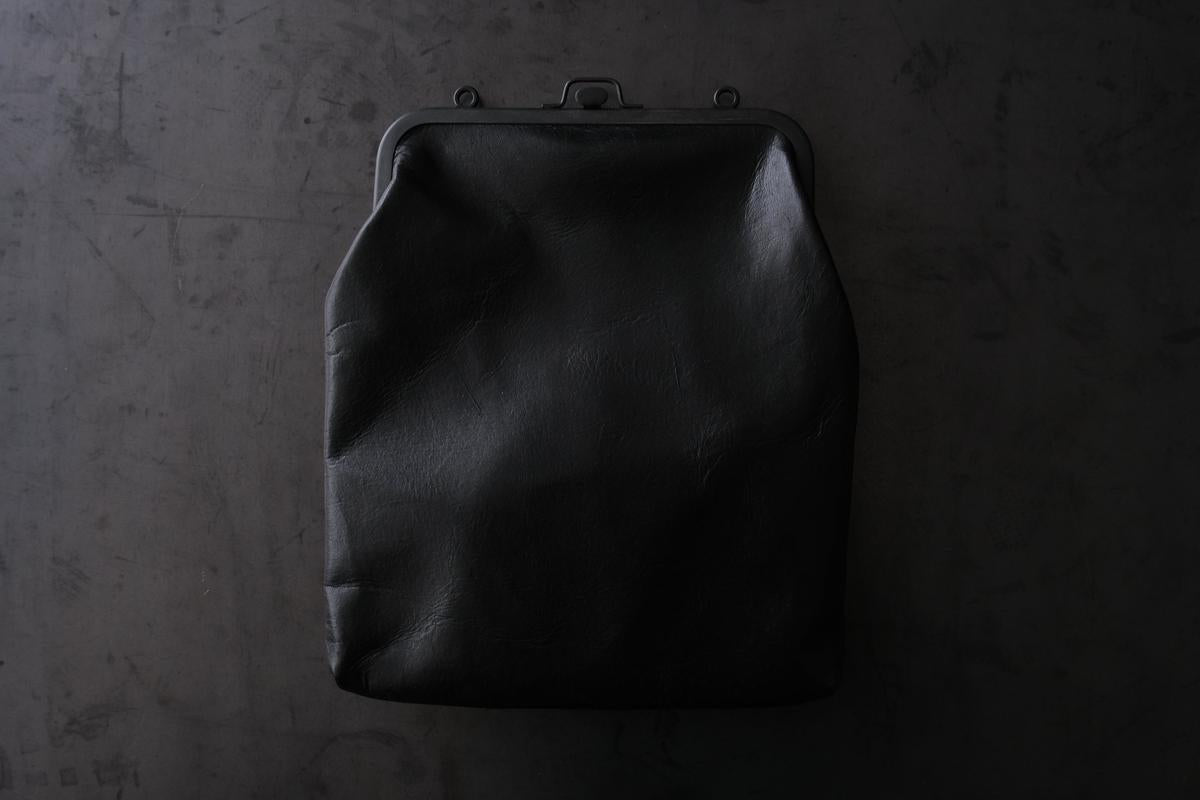 frame porch SHC-31 ＜鹿革 黒 / 滋賀-10＞