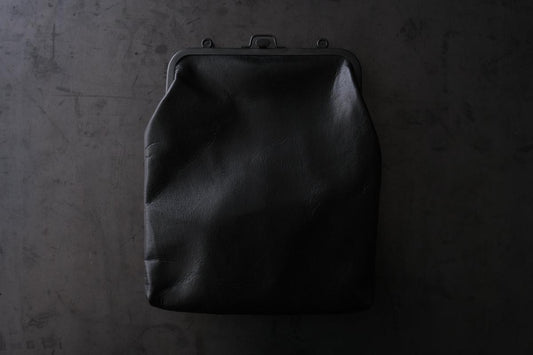 frame porch SHC-31 ＜鹿革 黒 / 滋賀-10＞