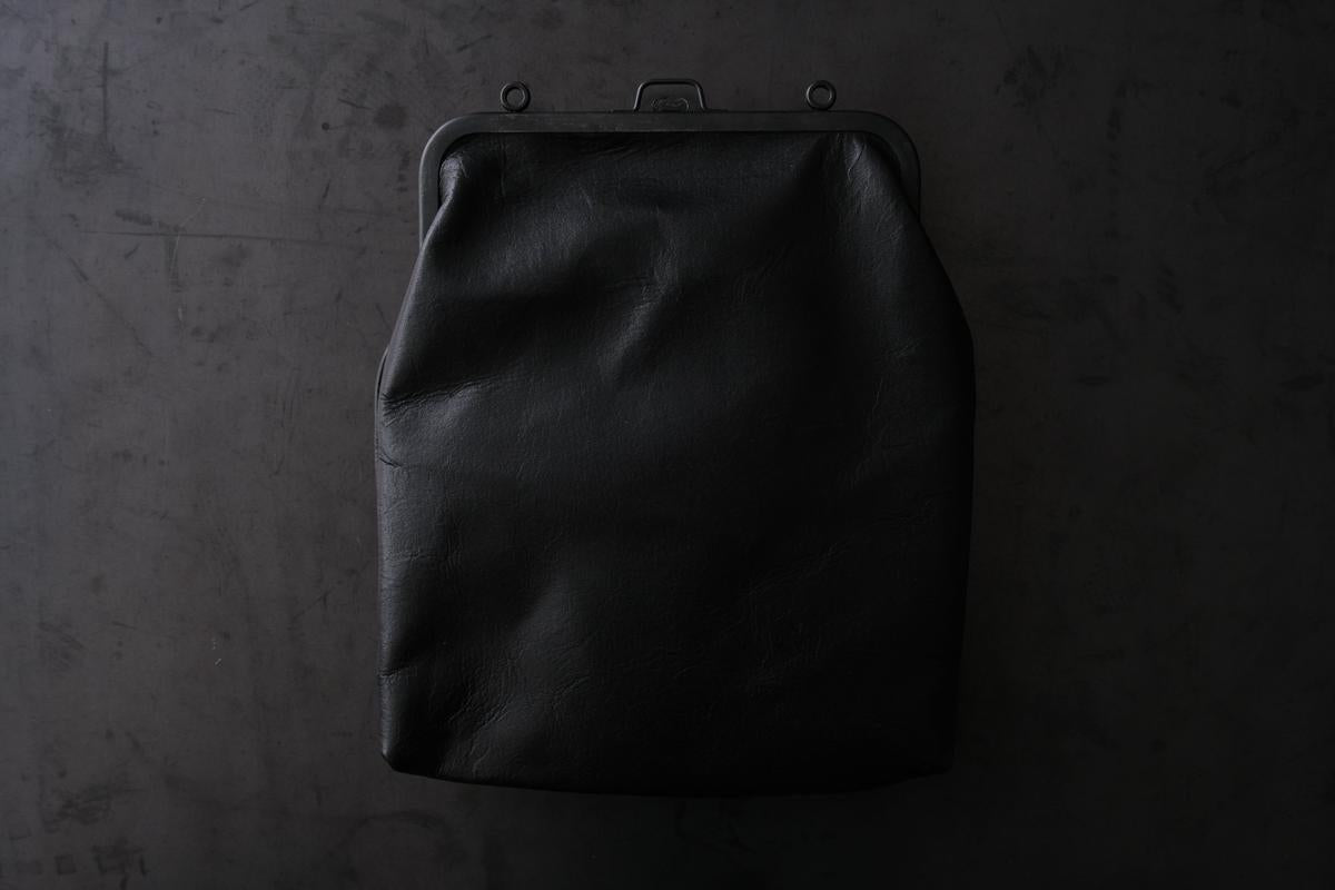 frame porch SHC-31 ＜鹿革 黒 / 滋賀-10＞