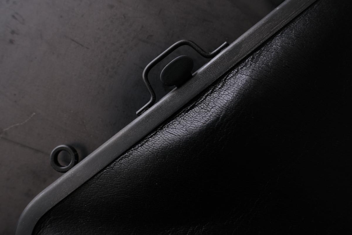 frame porch SHC-31 ＜鹿革 黒 / 滋賀-10＞