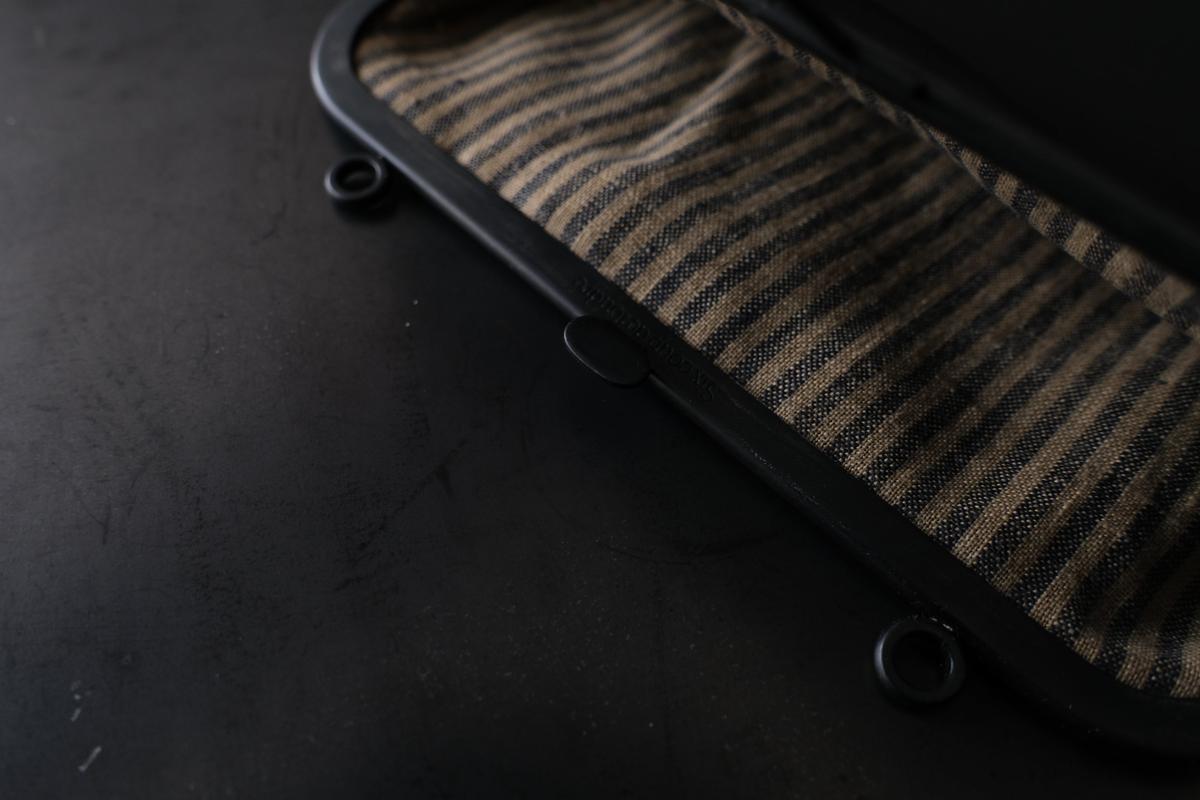 frame porch SHC-31 ＜鹿革 黒 / 滋賀-10＞